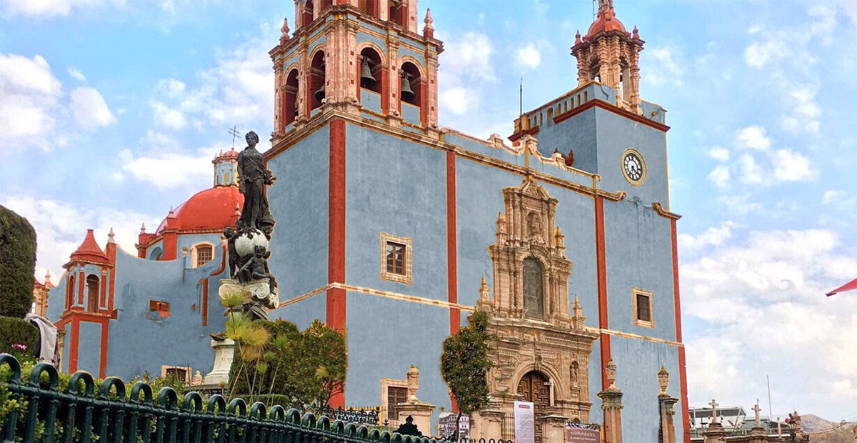 Por qué la Basílica de Guanajuato es amarilla y cómo se vería con otros  colores? Descúbrelo