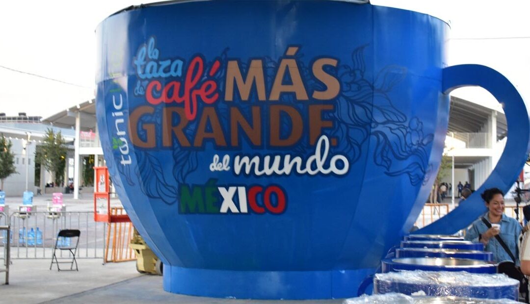 ¡Guanajuato tiene un nuevo récord Guiness!, la taza más grande del mundo de café