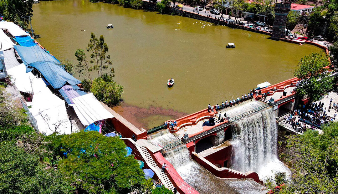 La tradicional ‘Fiesta de la Apertura de la Presa de La Olla’ en Guanajuato cautiva a los capitalinos