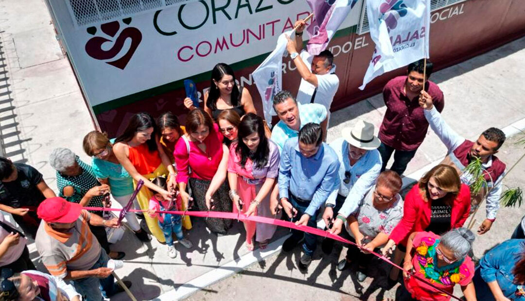 Inaugura Corazón Comunitario en la colonia San Javier