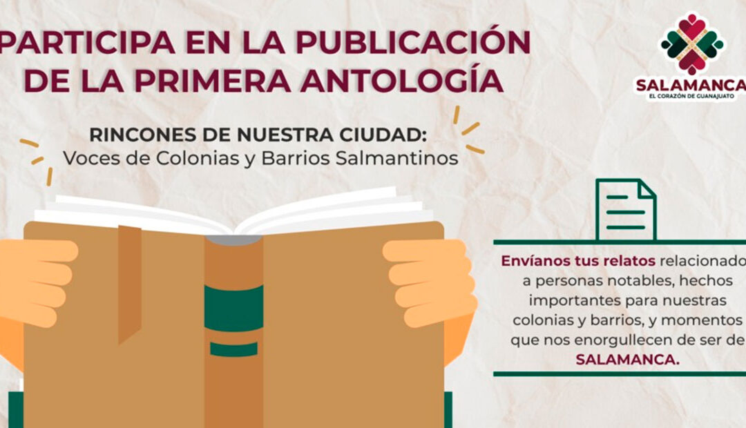 Invitan a participar en la convocatoria ‘Rincones de Nuestra Ciudad: Voces de Colonias y Barrios Salmantinos’