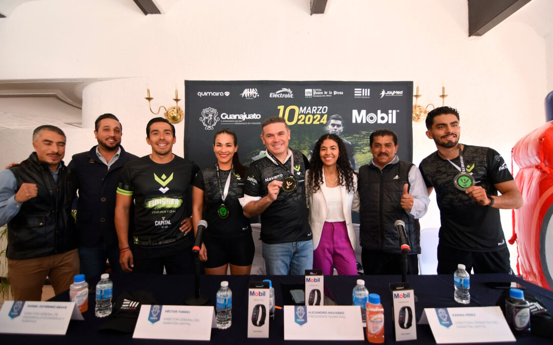 Presentan el Maratón Capital de Guanajuato como catalizador del turismo y desarrollo económico