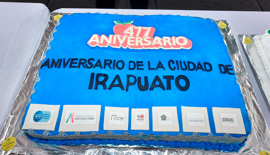 Irapuato celebra con orgullo su 477 aniversario de fundación con una jornada llena de actividades y reflexión