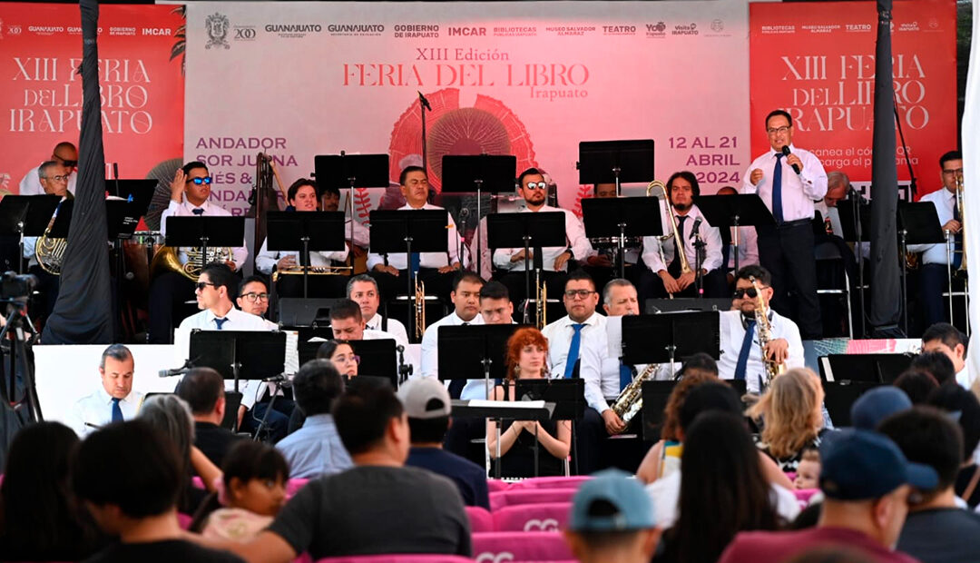 Historia y Música se Fusionan en la XIII Feria del Libro de Irapuato