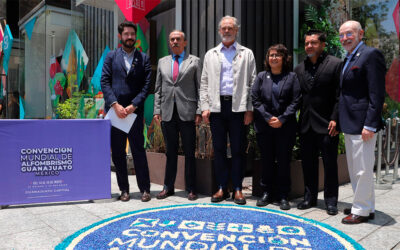 Guanajuato será sede de la primera Convención Mundial de Alfombrismo, un evento que reúne a más de 100 alfombristas de todo el mundo.