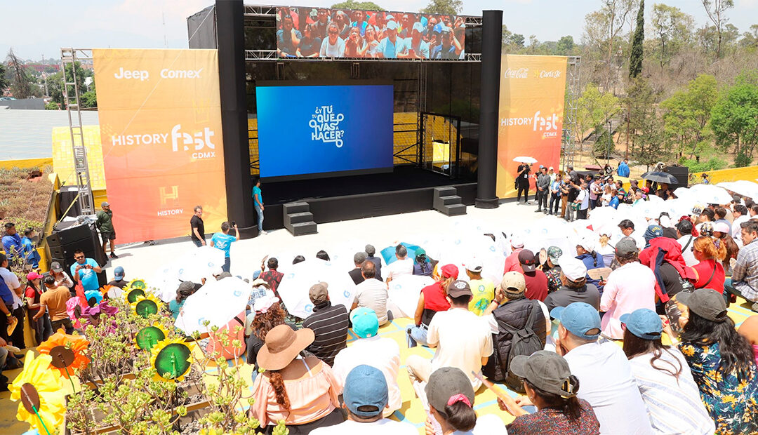 Guanajuato se destaca en el «History Fest» de Ciudad de México con su oferta turística y la serie de TV «Y tú, ¿tú qué vas a hacer?»