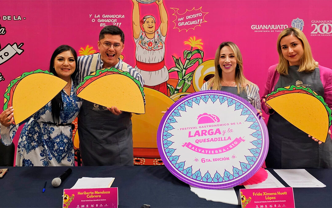 Festival Gastronómico de la Larga y la Quesadilla en Salvatierra espera a más de 10 mil asistentes