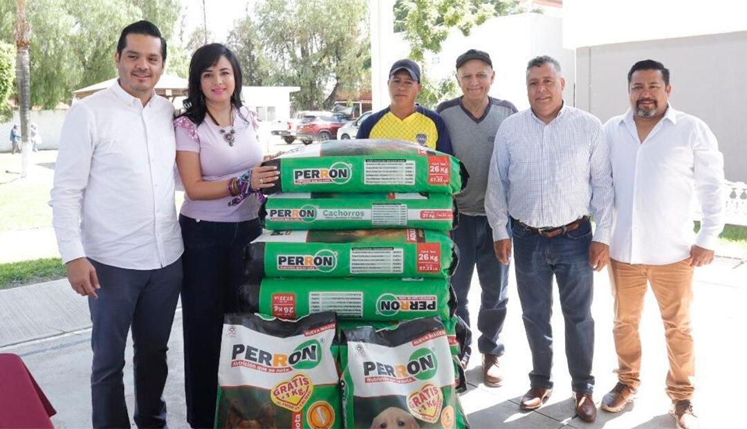 Se entregan uniformes deportivos y apoyos para perritos en resguardo