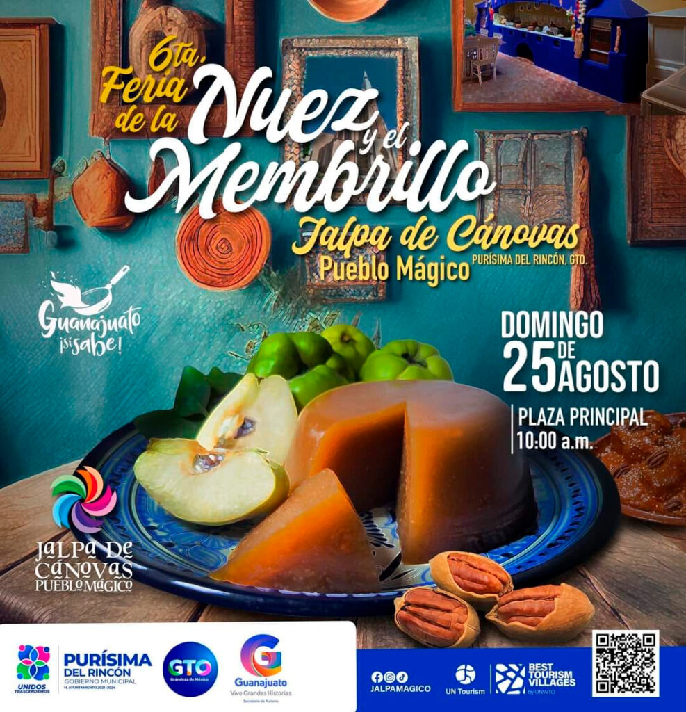 Jalpa de Cánovas recibe la 6ta. Feria de la Nuez y el Membrillo