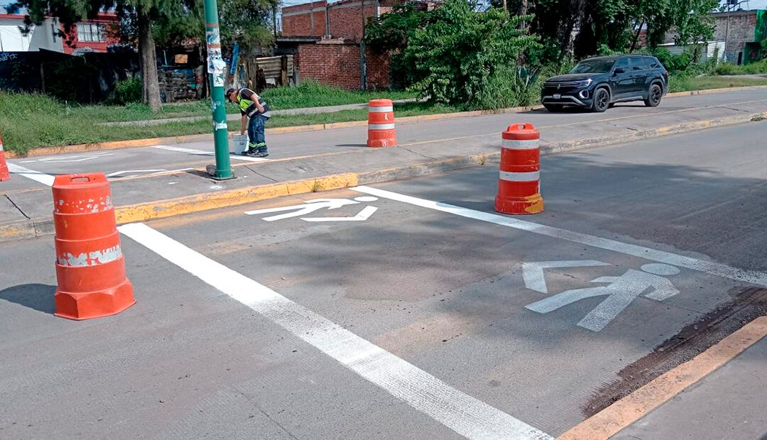 Movilidad Salamanca reemplaza 40 señalizaciones de Cruce Escolar para mayor Seguridad Vial