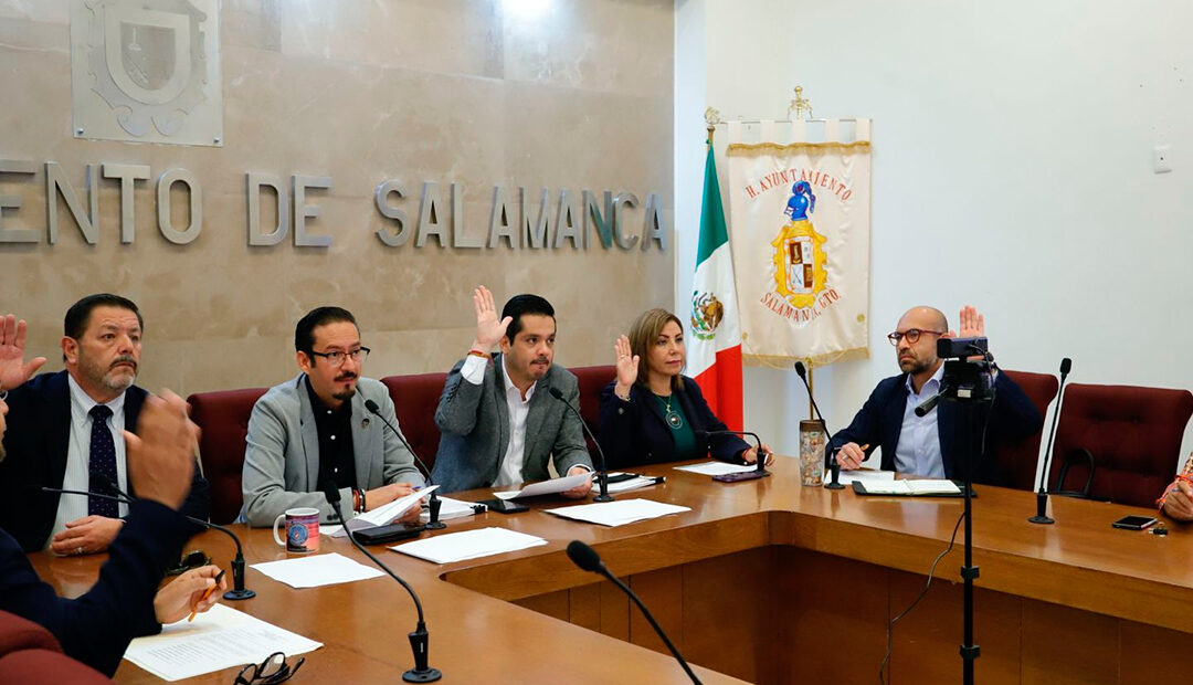 Presentan iniciativa del reglamento para el Comité de Agua Potable y Alcantarillado de Salamanca (CMAPAS)