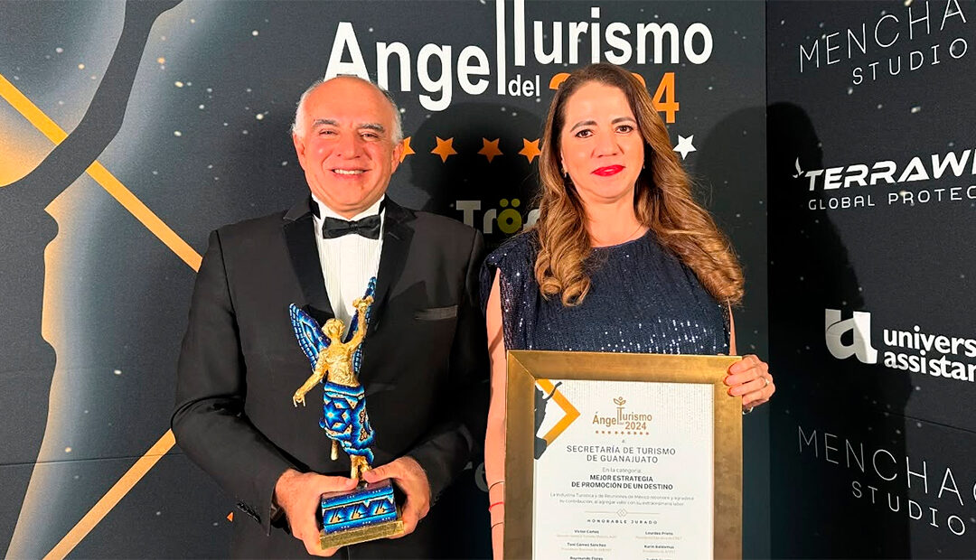 Guanajuato brilla en los premios Ángel del Turismo con dos galardones