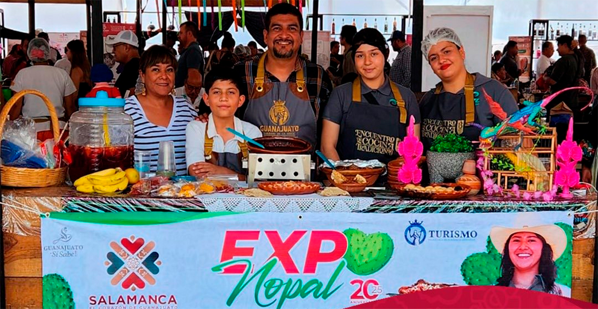 Salamanca: Celebran 20 años de tradición con la Expo Nopal 2025