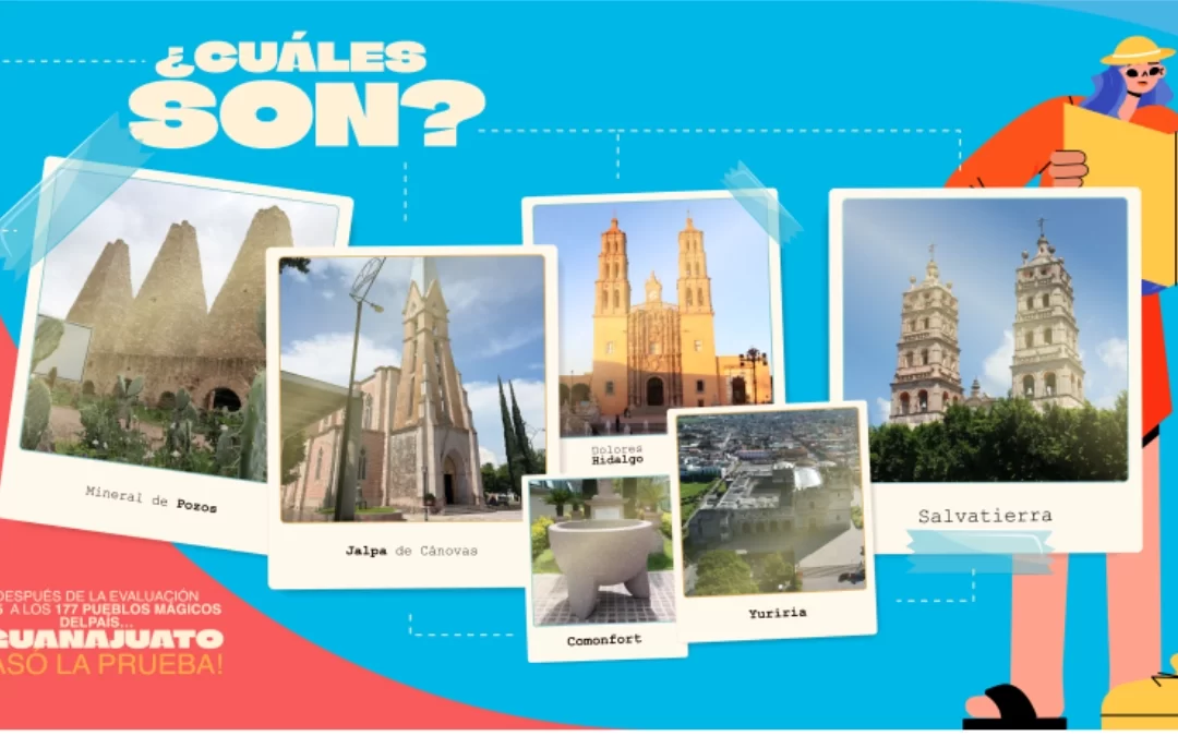 Guanajuato refrenda el nombramiento de sus seis Pueblos Mágicos tras evaluación nacional 2025