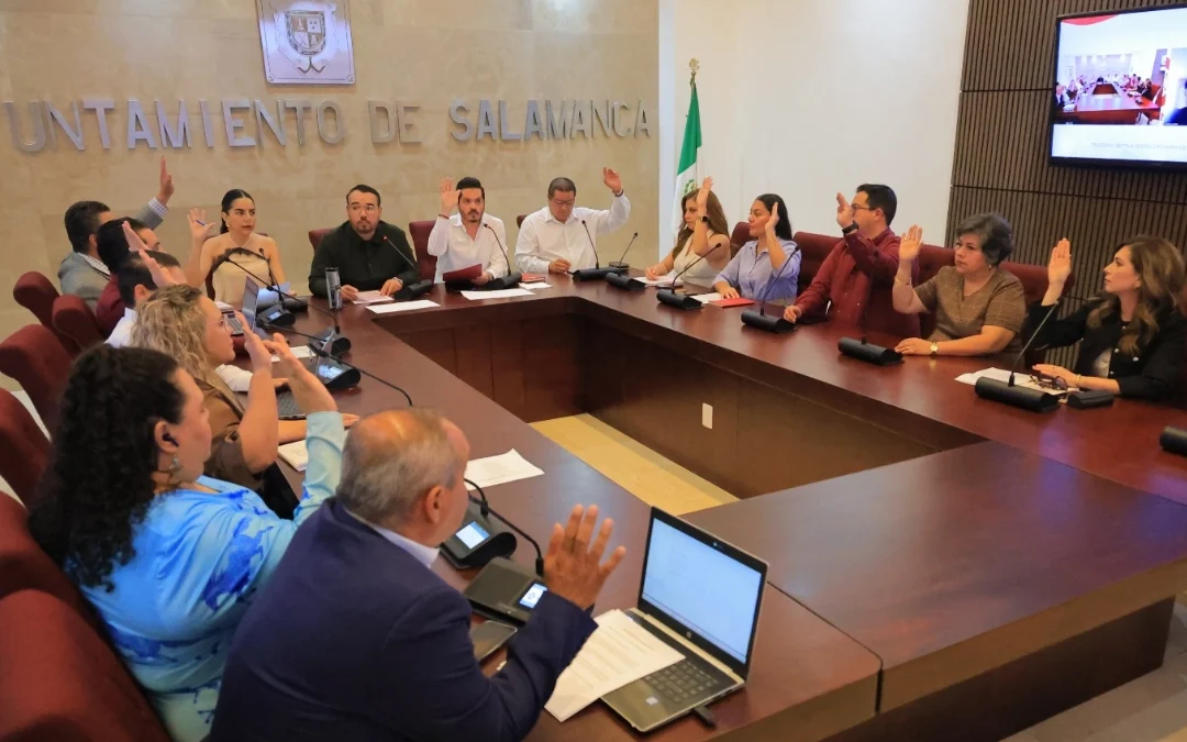 H. Ayuntamiento de Salamanca respalda acciones estratégicas para garantizar la transparencia y el apego a la legalidad