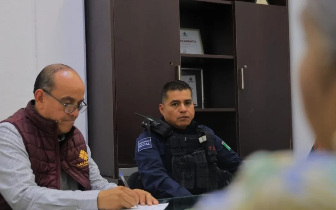 Gobierno Municipal de Salamanca y comerciantes suman esfuerzos para fortalecer la seguridad en tianguis Las Joyas