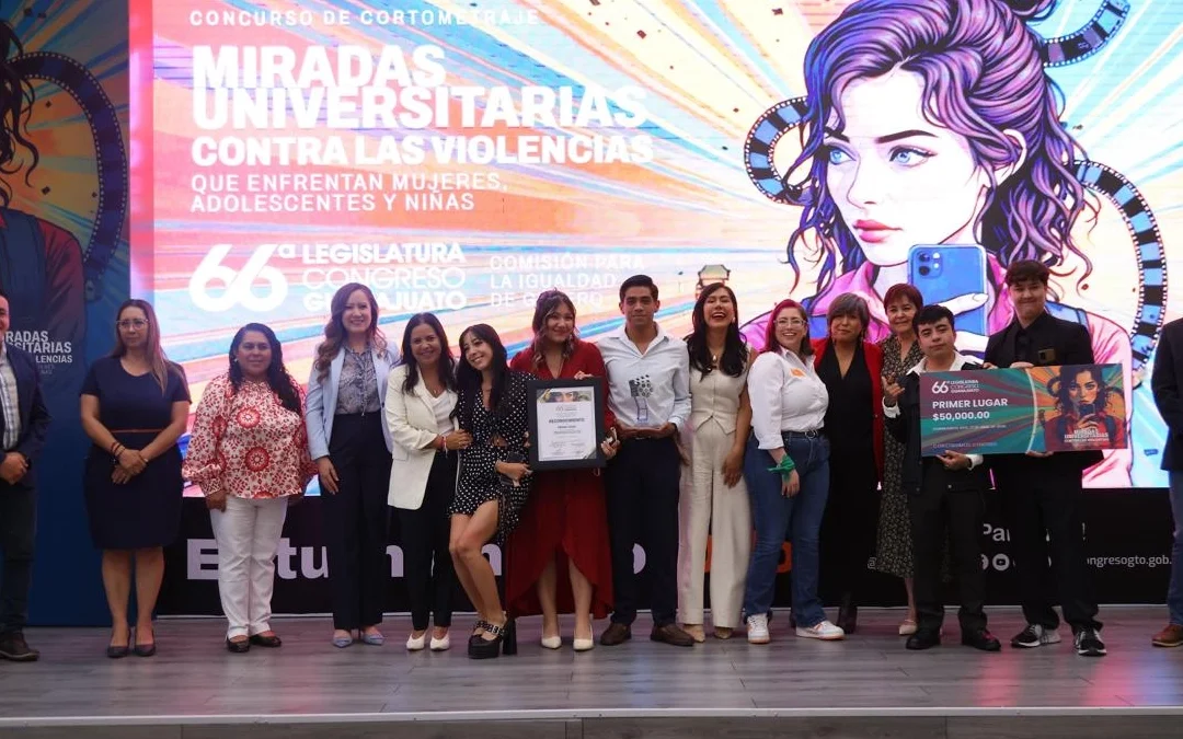 Congreso de Guanajuato reconoce talento juvenil en concurso contra la violencia