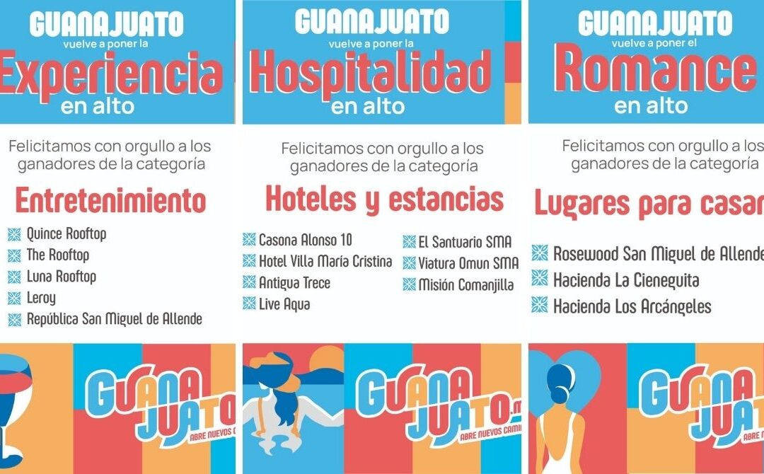 Guanajuato brilla en Los 100 Imperdibles de México 2025 con cultura, gastronomía y turismo de clase mundial