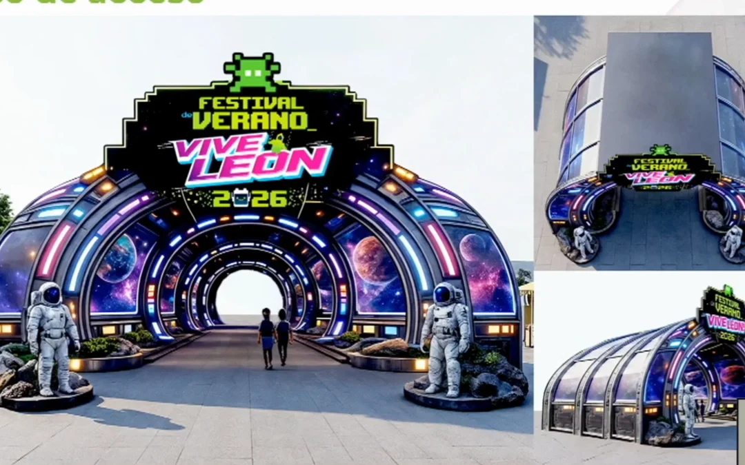 Festival de Verano Vive León 2026 promete diversión espacial y espera recibir a un millón de visitantes