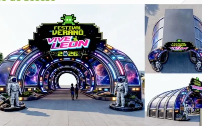 Festival de Verano Vive León 2026 promete diversión espacial y espera recibir a un millón de visitantes
