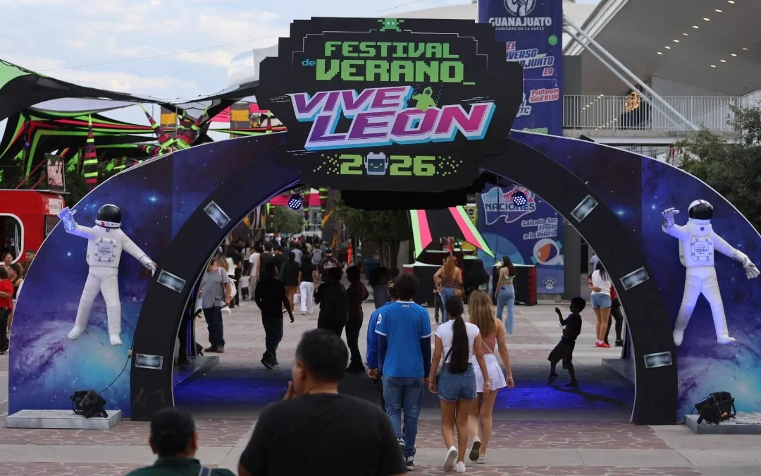 Festival de Verano Vive León 2026 supera los 700 mil visitantes y consolida su éxito en vacaciones