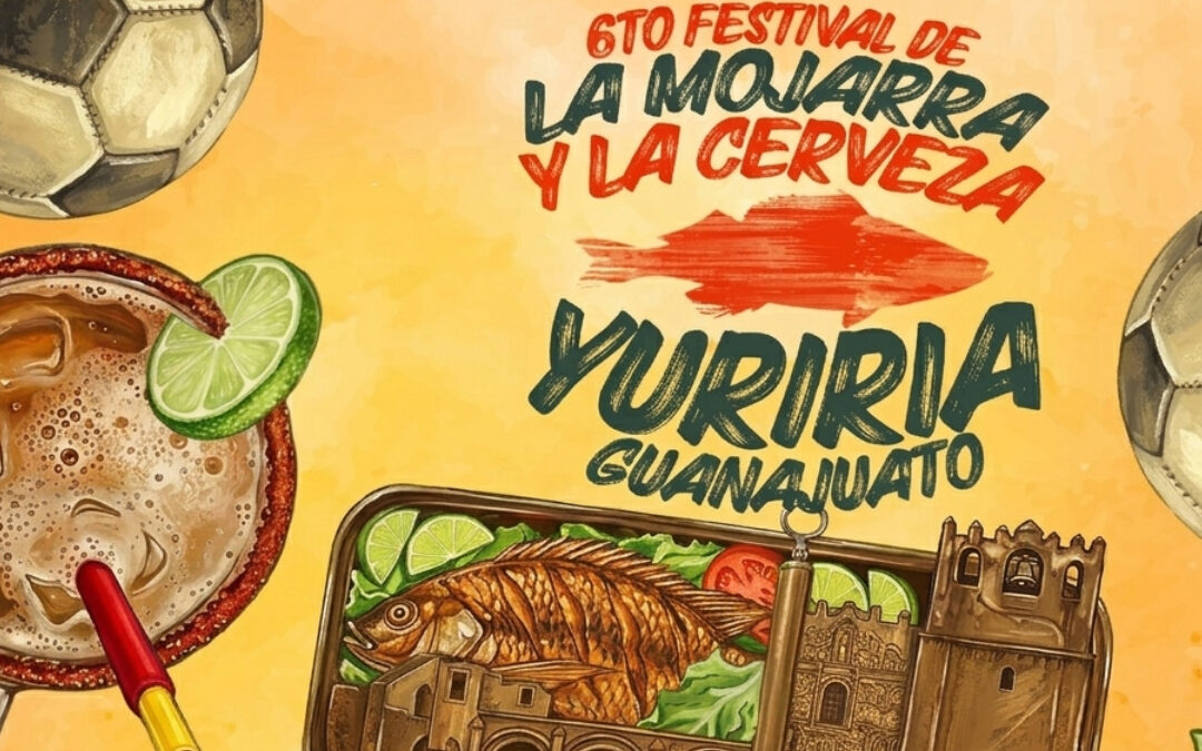 Yuriria alista el 6.º Festival de la Mojarra y la Cerveza con gastronomía, cultura y tradición