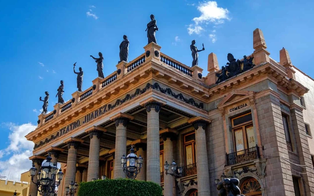 Teatro Juárez, el ícono cultural que da vida al corazón de Guanajuato