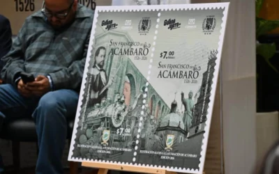 Acámbaro lleva 500 años de historia a todo México con una estampilla postal conmemorativa