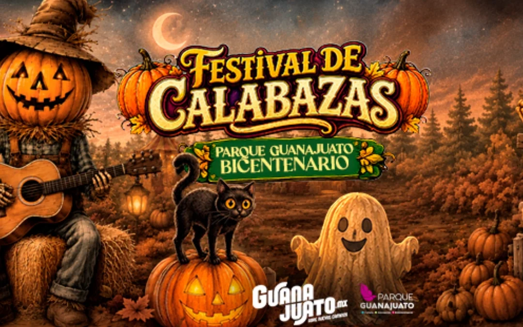 Festival de Calabazas regresa al Parque Guanajuato Bicentenario con terror, gastronomía y vino