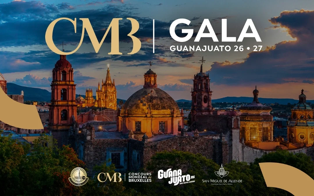 Guanajuato será sede de la primera CMB Gala Internacional que reunirá al vino y la gastronomía del mundo